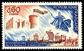 Image du timbre IXème centenaire de la Bataille de Hastings