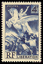 Image du timbre Libération