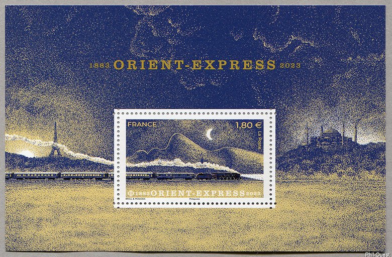 Image du timbre Orient-Express 1883-2023