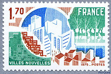 Image du timbre Villes nouvelles