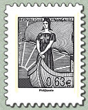 Image du timbre Marianne à la nef