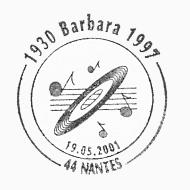 Oblitération 1er jour du timbre de Baraba