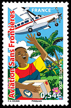 Image du timbre Aviation sans frontières