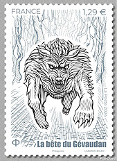 Image du timbre La bête du Gévaudan