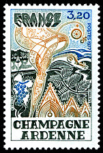 Image du timbre Champagne-Ardenne