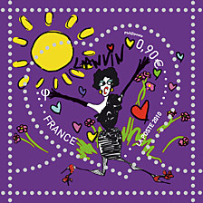 Image du timbre Le coeur de Lanvin à 0,90 €