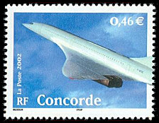 Image du timbre Le Concorde