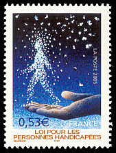 Image du timbre Loi pour les personnes handicapées