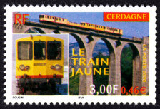 Image du timbre Le train jaune de Cerdagne