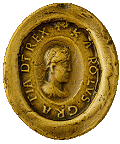 sceau de roi Charles II  le Chauve