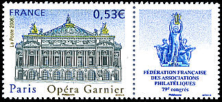 Image du timbre Paris - Opéra Garnier
