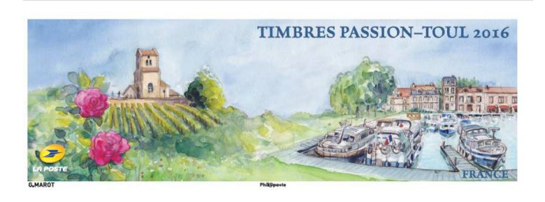 La vignette LISA de Timbres Passion Toul 2016