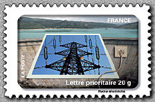 Image du timbre Hydro-électricité