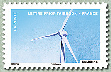 Image du timbre Éolienne