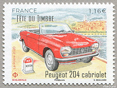 Peugeot 204 -  Lettre prioritaire