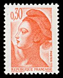 Image du timbre La République, type Liberté - 0F30
