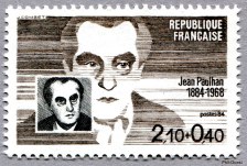 Image du timbre Jean Paulhan 1884-1968