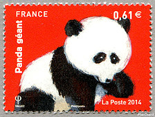 Image du timbre Panda géant
