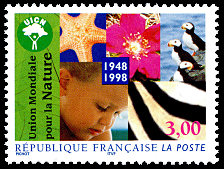 Image du timbre Union Mondiale pour la Nature 1948-1998