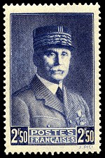 Image du timbre Maréchal Pétain, type Piel, 2 F 50