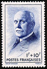 Image du timbre Maréchal Pétain 1F bleu