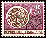 Image du timbre Monnaie gauloise 0F25