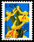 Image du timbre Orchidée insulaire-Orchis Insularis 0,42€