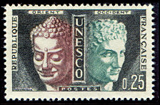 Image du timbre Orient - Occident 0,25 F