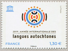 Image du timbre 2019 Année internationale des langues autochtones