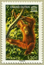 Image du timbre Orang-Outan