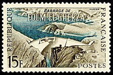 Image du timbre Barrage de Foum el Gherza