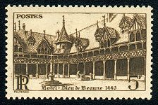 Hôtel-Dieu de Beaune 1443<br>5 F brun-noir