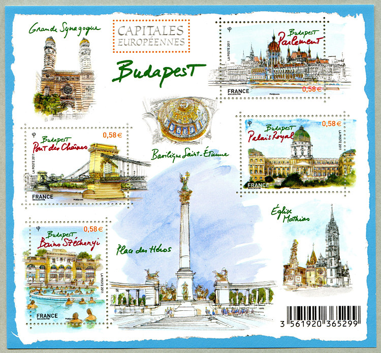 Image du timbre Budapest