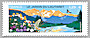 Le timbre de 2024 du jardin du Lautaret 