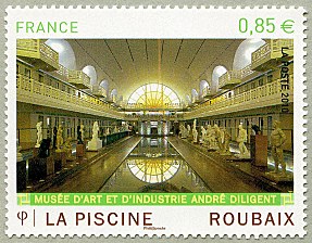 Image du timbre La piscine ROUBAIX-Musée d'Art et d'Industrie André Diligent
