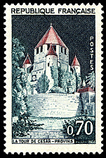Image du timbre La tour de César - Provins