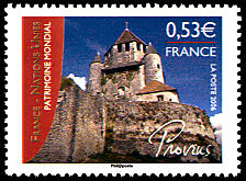 Image du timbre Provins - Patrimoine mondial