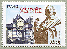 Image du timbre Richelieu - Indre-et-Loire
