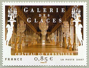Image du timbre Galerie des Glaces - Château de Versailles