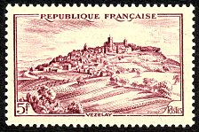 Image du timbre Vézelay