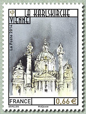 Image du timbre La Karlskirche