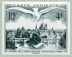 Image du timbre Vue de Paris