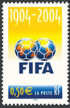 Image du timbre FIFA 1904-2004