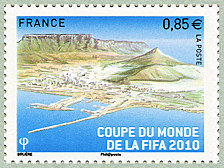 Image du timbre Vue aérienne du Cap