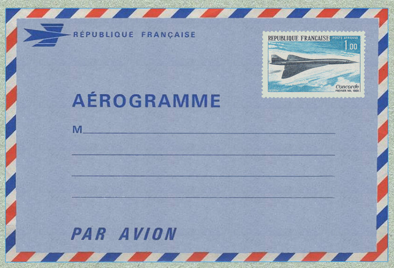 Image du timbre Premier vol de Concorde