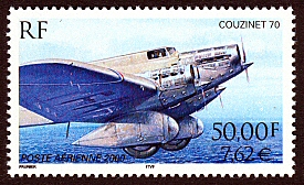 Image du timbre Couzinet 7050 F - 7,62 €