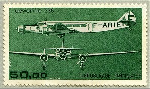 Image du timbre Dewoitine 338 - F-ARIE