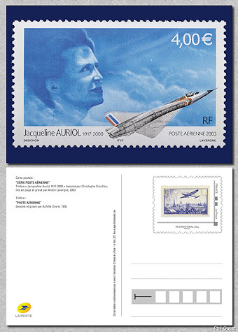 Image du timbre Jacqueline Auriol 1917-2000