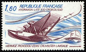 Image du timbre Hydravion Laté 300 Croix du SudMermoz - Pichodou - Ezan - Cruveilher - Lavidalie