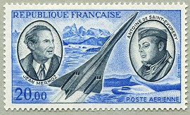 Image du timbre Jean Mermoz (1901-1936)Antoine de Saint-Exupery (1900-1944)